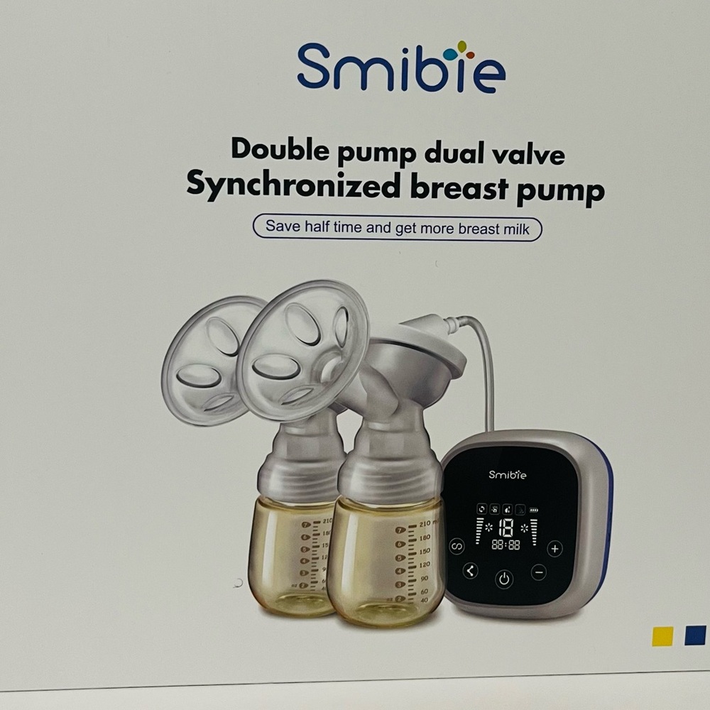 Smibie Double Pump Dual Valve Breast Pump